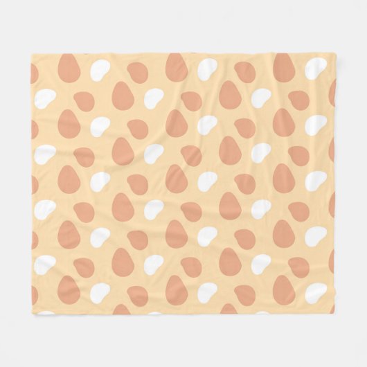 Wildtierhaut Fleecedecke (Vorderseite (Horizontal))