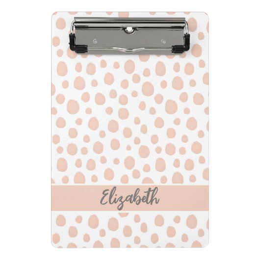 Wildtierhaut Mini Klemmbrett (Vorderseite)