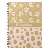 Wildtierhaut Notizblock (Vorderseite)