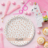 Wildtierhaut Pappteller (Party)