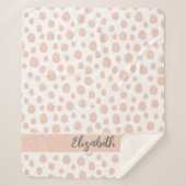 Wildtierhaut Sherpadecke (Vorderseite)