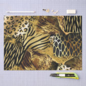 Wildtierhautmuster Seidenpapier (Handwerk)