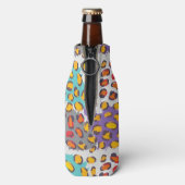 Wildtiermuster Flaschenkühler (Flasche Rückseite)