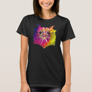 Wildtierraubtier-Raubtier, farbenfrohe Schale T-Shirt