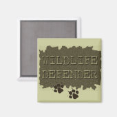 Wildtierschutzmittel mit Drucksachen Magnet (Vorderseite/Rückseite)