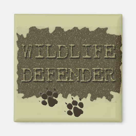 Wildtierschutzmittel mit Drucksachen Magnet (Vorne)