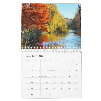 Wildtieruhe im Londoner Park Kalender