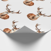 Wildtierwanderung Geschenkpapier (Ecke)