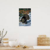 Wildtruthühner aus dem Osten, riesiger Schuster in Poster (Küche)