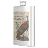 Wildtruthühner mit Vintagem Fall Flachmann (Links)