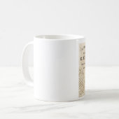 Wildtruthühner mit Vintagem Fall Kaffeetasse (Vorderseite Links)