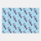 Wildvögel Geschenkpapier Set (Vorderseite)