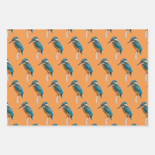 Wildvögel Geschenkpapier Set (Vorderseite 3)