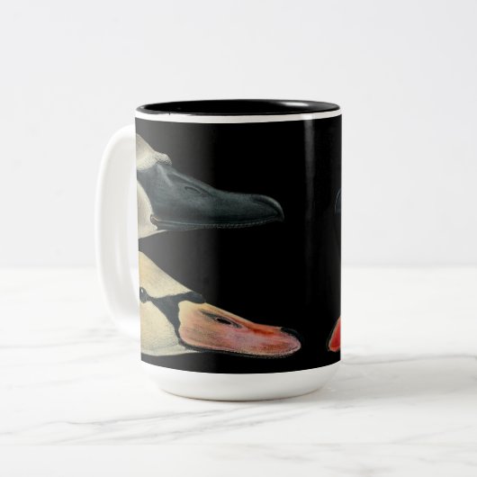Wildvögel Natureschwans Kaffeepause Tasse (Vorderseite Links)