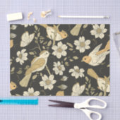 Wildvögel und Blume Seidenpapier (Handwerk)