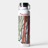 Wildwald Wasser Flasche Geschenk (Rückseite)