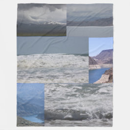 Wildwasserblanket Fleecedecke