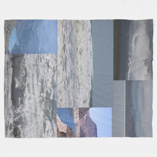Wildwasserblanket Fleecedecke (Vorderseite (Horizontal))
