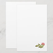 Wildwasserfarbe der Rose Briefpapier (Vorne/Hinten)