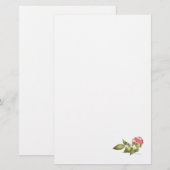 Wildwasserfarbe der Rose Briefpapier (Vorne/Hinten)