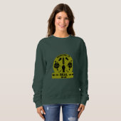 Wildwasserfischen Sweatshirt (Vorne ganz)