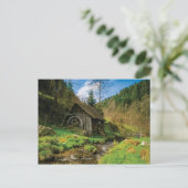 Wildwasserrad Postkarte (Stehend Vorderseite)
