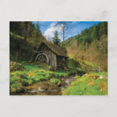 Wildwasserrad Postkarte (Vorderseite)