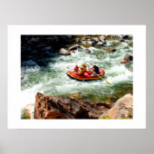 Wildwasserrafting Poster (Vorne)