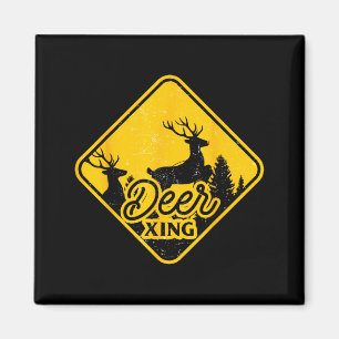Wildwechsel-Schilder Weihnachten Xing Rentier Lust Magnet