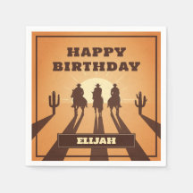 Wildwest Cowboys Sonnenuntergang