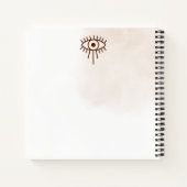 Wildwest Rodeo Cowboy Notizblock (Rückseite)