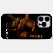 Wildwestcowboy-Stiefel personalisiert Case-Mate iPhone Hülle (Rückseite (Horizontal))