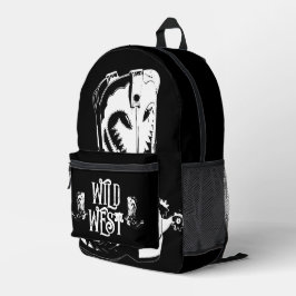 Wildwestkuchenstiefel Bedruckter Rucksack