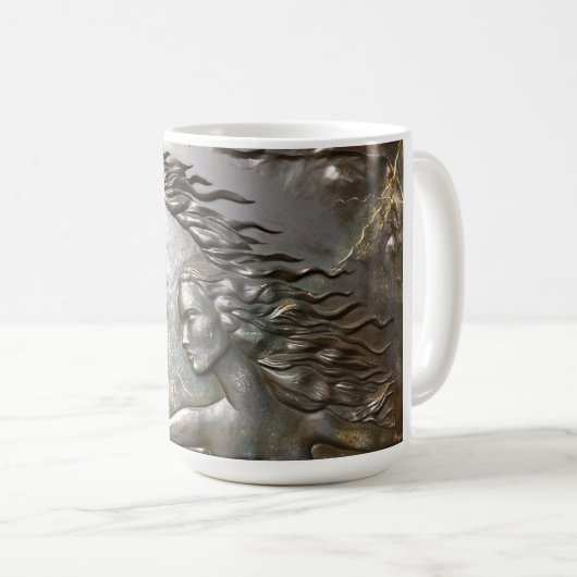 WildWind-Keramik-Tasse  Kaffeetasse (VorderseiteRechts)