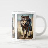 Wildwolf Jumbo-Tasse (Rechts)