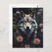 Wildwolf Postkarte (Vorne/Hinten)