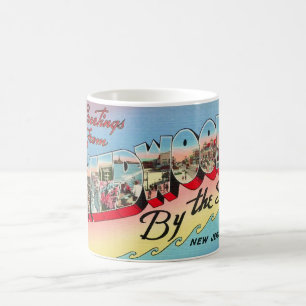 Wildwood by Sea Postcard Kaffeetasse