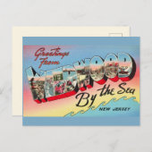 Wildwood by Sea Postcard Postkarte (Vorne/Hinten)