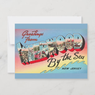 Wildwood by the Sea Postkarte