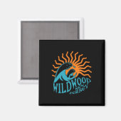 Wildwood New Jersey Beach Front und Back Magnet (Vorderseite/Rückseite)