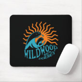 Wildwood New Jersey Beach Front und Back Mousepad (Mit Mouse)