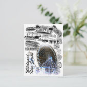 Wildwood, New Jersey Boardwalk Postkarte (Stehend Vorderseite)