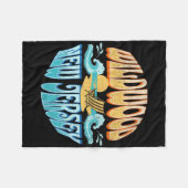 Wildwood New Jersey Fleecedecke (Vorderseite (Horizontal))