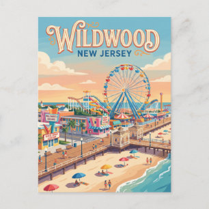 Wildwood, New Jersey Postkarte