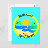 Wildwood, New Jersey Postkarte (Vorne/Hinten)