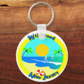 Wildwood, New Jersey Schlüsselanhänger (Vorderseite)