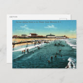 Wildwood, New Jersey, Vintag Postkarte (Vorne/Hinten)