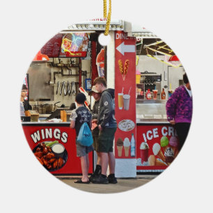 Wildwood NJ – Essensstand Keramik Ornament