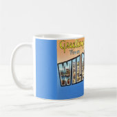 Wildwood NJ Vintage Postcard Mug Kaffeetasse (Links)