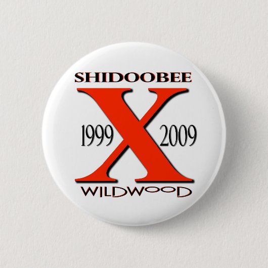 Wildwood Shidoobee runder Knopf Button (Vorderseite)
